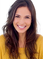 Woman with beautiful white smile